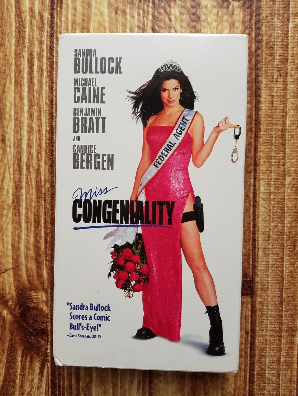 Warner Bros. Miss Congeniality VHS Sandra Bullock Benjamin Bratt